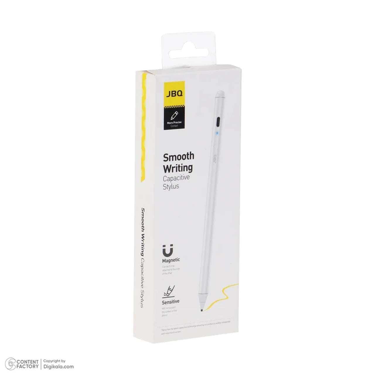 قلم شارژی لمسی JBQ مدل Pen-M10 - سفید (گارانتی یکساله رصاصی)